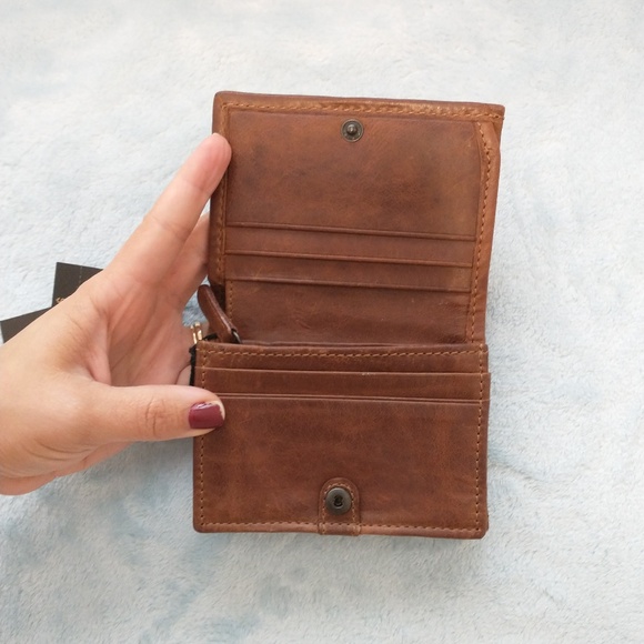 NWT Frye Melissa Medium Wallet Cognac - Picture 6 of 9